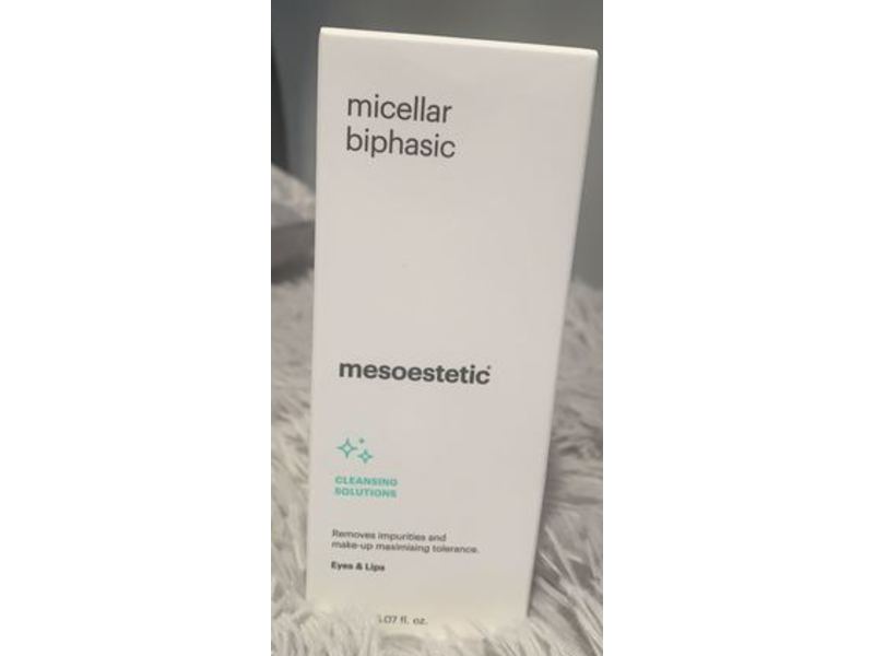 Mesoestetic Micellar Biphasic Cleansing Solution, 5.07 fl oz/150 mL