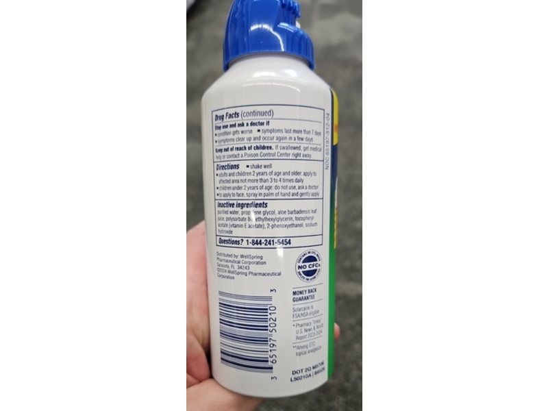 Solarcaine After Sun Pain Relief Spray, 4 oz/113 g