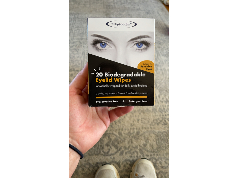 The Eye Doctor Eyelid Wipes, 20 Count