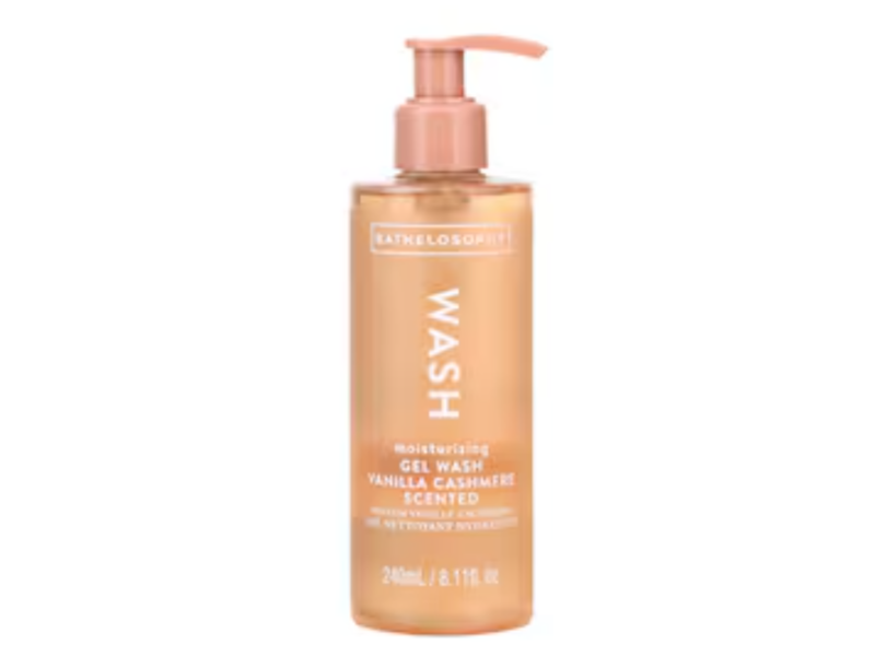 Bathelosophy Moisturizing Gel Wash, Vanilla Cashmere Scented, 8.1 fl oz/240 mL