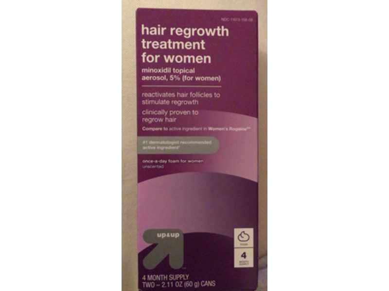 Up & Up Hair Regrowth Treatment, Minoxidil 5% & Topical Aerosol, 2.11 oz