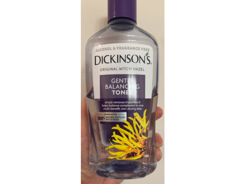 Dickinson's Original Witch Hazel Gentle Balancing Toner, 16 fl oz/473 mL