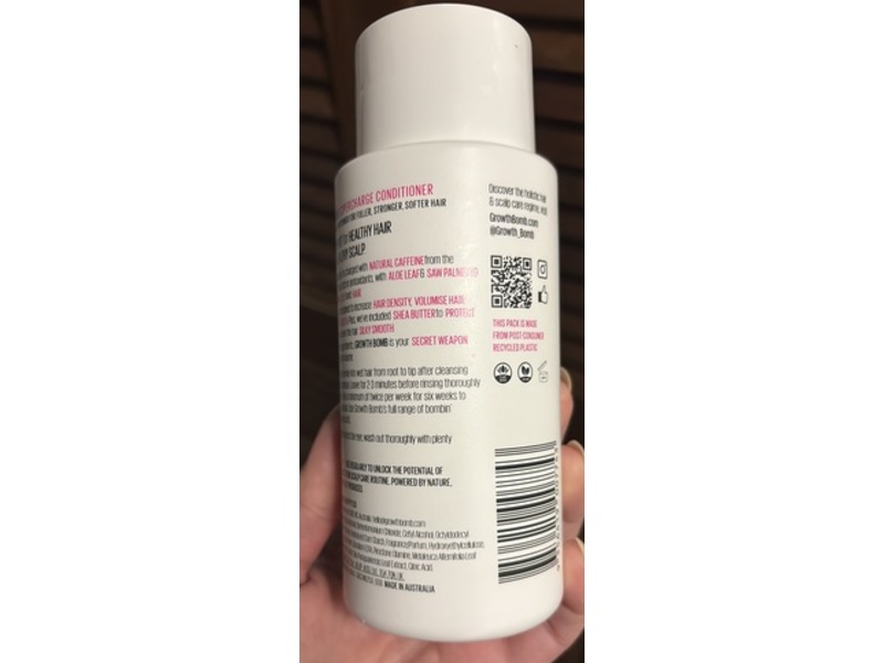 Growth Bomb Supercharge Conditioner, 8.45 fl oz/250 mL