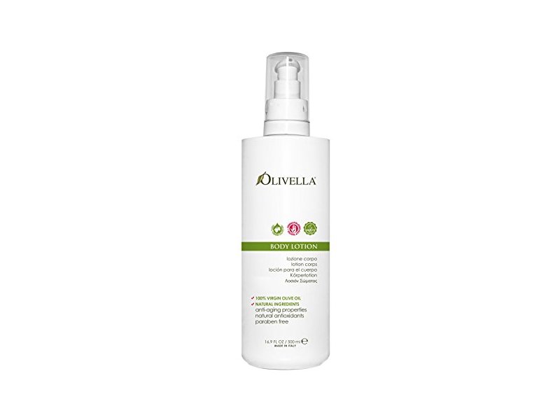 Olivella Body Lotion, Olive Oil, 16.9 fl oz/500 mL
