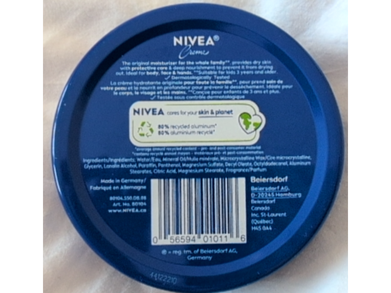 Nivea Creme All Purpose Cream, 150 mL