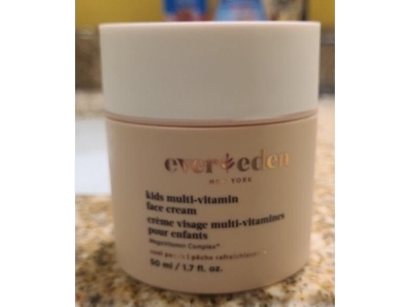Evereden Kids Multi-Vitamin Face Cream, 1.7 fl oz/50 mL