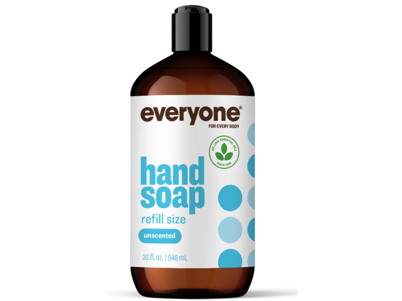 Everyone For Every Body Hand Soap, Unscented, 32 fl oz/946 mL