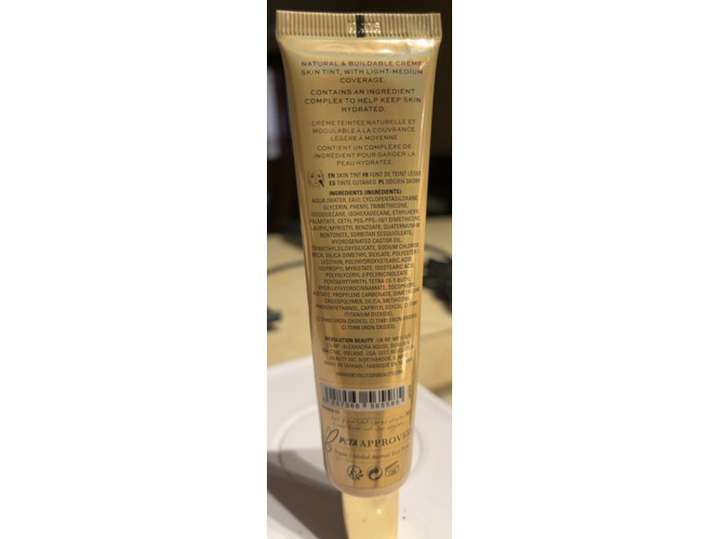 Revolution Perfector Cc Skin Tint, Tan, 0.87 fl oz/26 mL