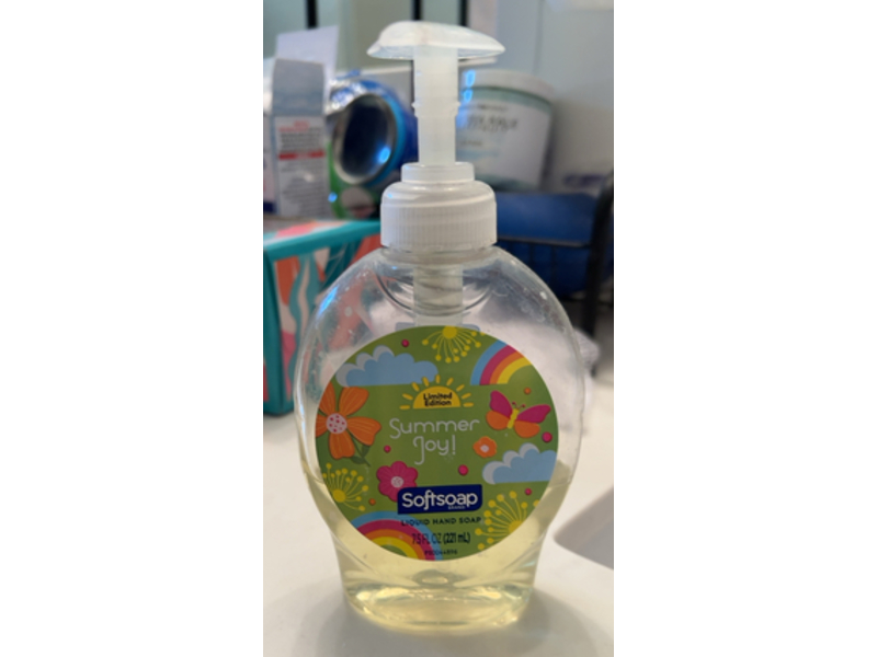 Softsoap Liquid Hand Soap, Summer Joy!, 7.5 fl oz/221 mL