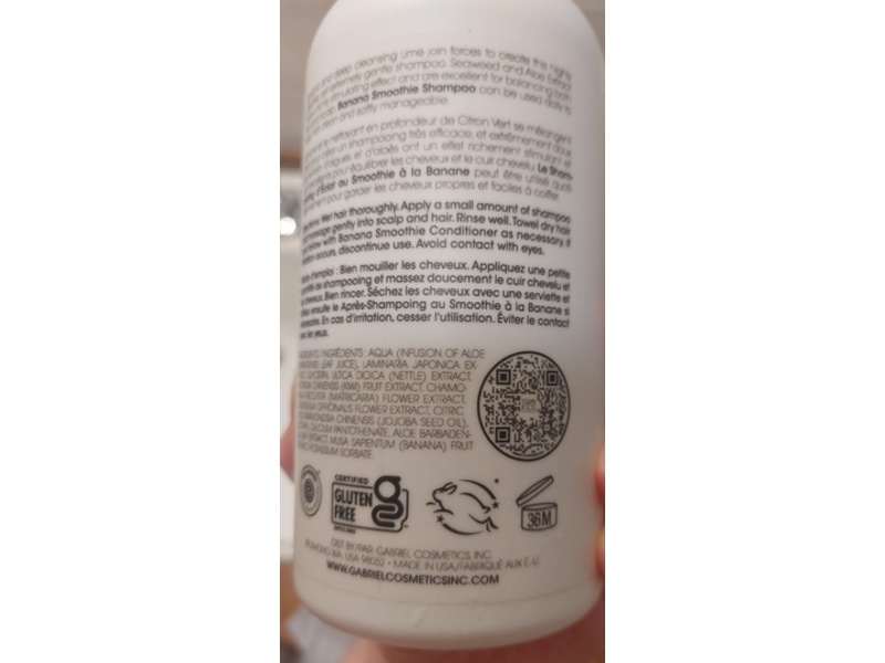 Clean Kids Naturally Shampoo, Banana Smoothie, 16 fl oz/480 mL