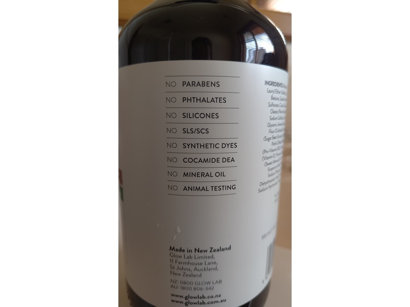 Glow Lab Soothing Oat Milk Body Wash, Tonka Bean & Vanilla, 30.43 fl oz/900 mL