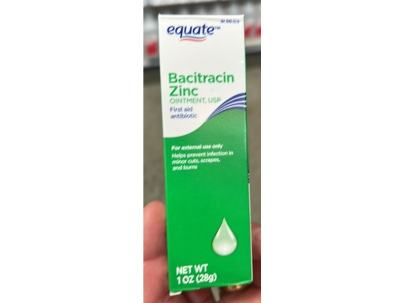 Equate Bacitracin Zinc Ointment, 1 oz/28 g