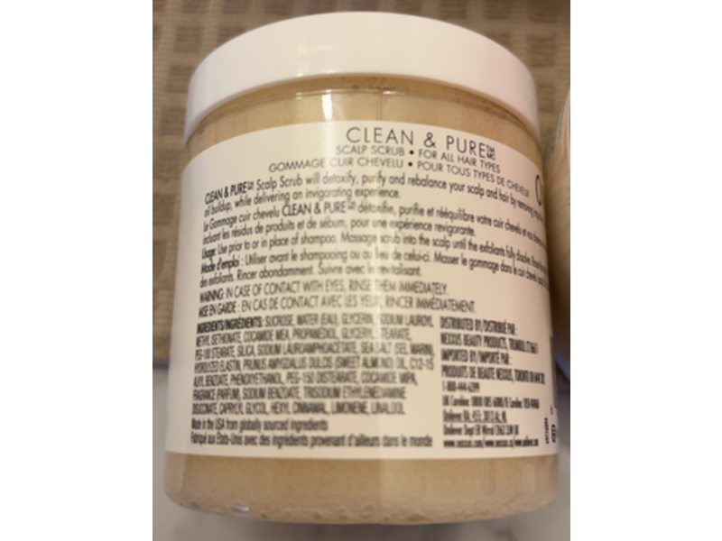 Nexxus Clean & Pure Invigorating Detox Scalp Scrub, 10 oz/283.5 g