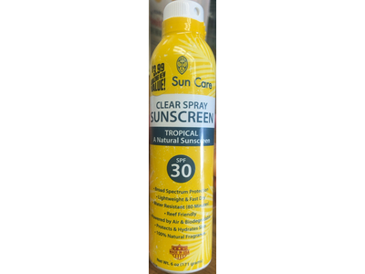 Sun Care Sunscreen Clear Spray, SPF 30, 6 oz/171 g