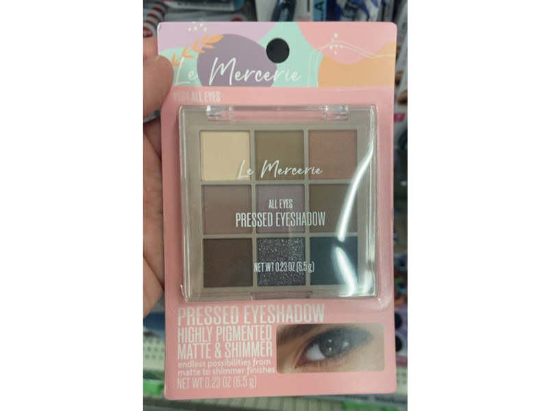 Le Mercerie Pressed Eyeshadow, 524 All Eyes, 0.23 oz/6.5 g