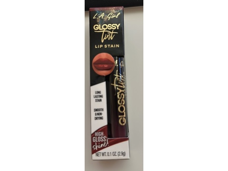 L.A. Girl Glossy Tint Lip Stain, Myth, 0.1 oz/2.9 g