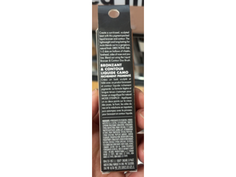 e.l.f. Cosmetics Camo Liquid Bronzer & Contour, 4 Light/Medium, 0.13 fl oz/4 mL