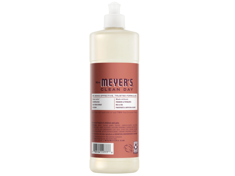 Mrs. Meyer's Clean Day Dish Soap, Fall Leaves Scent, 16 fl oz/473 mL