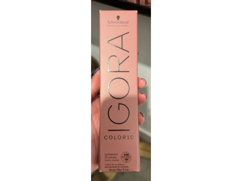 Schwarzkopf Igora Permanent Color Cream, Color10, 2.1 oz/60 g