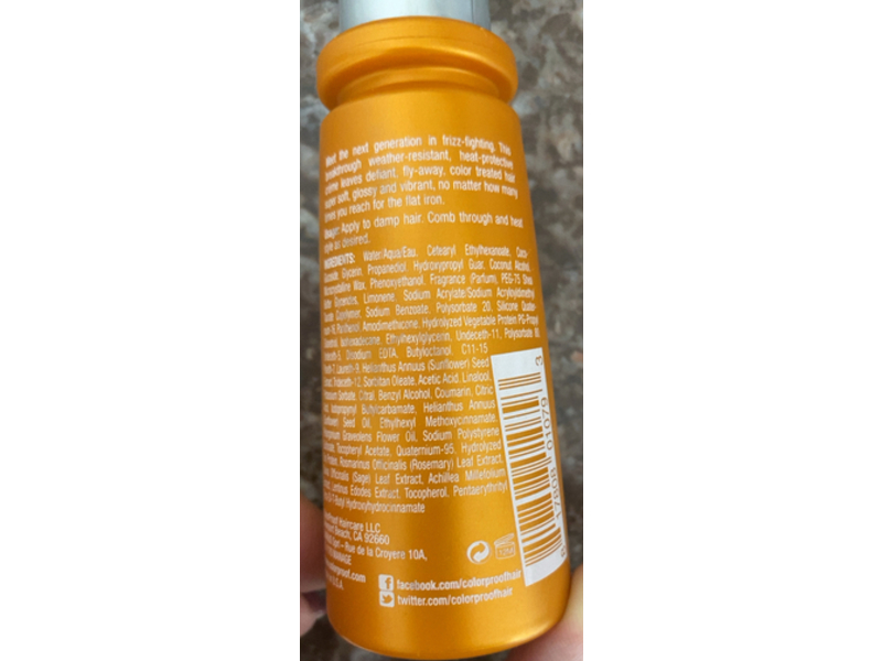 Color Proof HeatProof Anti - Frizz Blow Dry Creme, 2.0 fl oz/60 mL