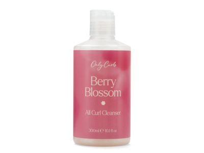 Only Curls All Curl Cleanser, Berry Blossom, 3.4 fl oz/100 mL