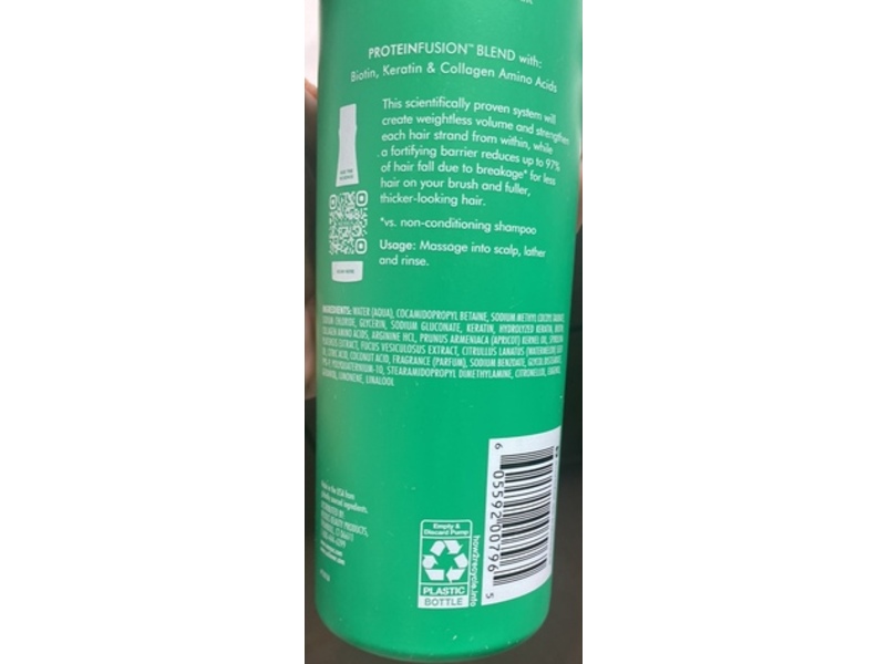 Nexxus Unbreakable Care Anti-Breakage Shampoo, 16.5 fl oz/488 mL