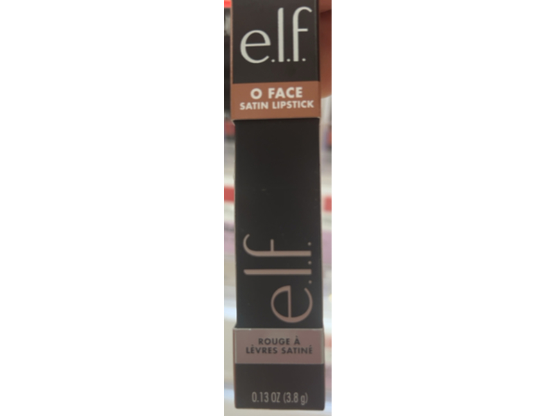 e.l.f. O Face Satin Lipstick, Daily Talk, 0.13 oz/3.8 g