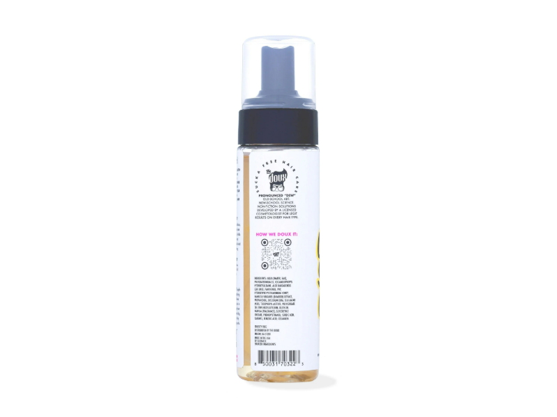 The Doux Bee Girl Crazy Sexy Curl All-In-1 Setting Foam, Honey, 7 fl oz/207 mL