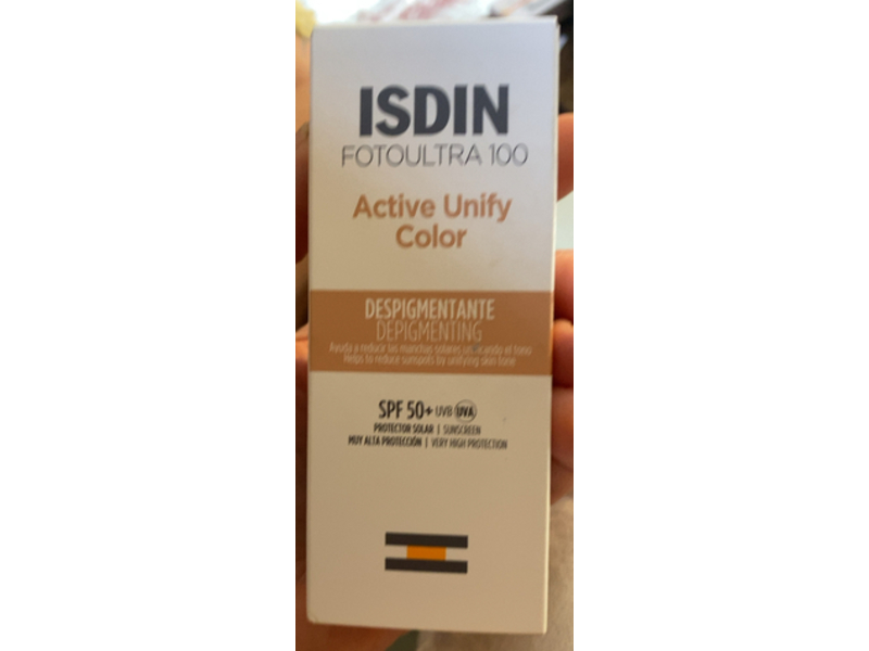 Isdin Fotoultra 100 Active Unify Color, SPF 50+, 50 mL