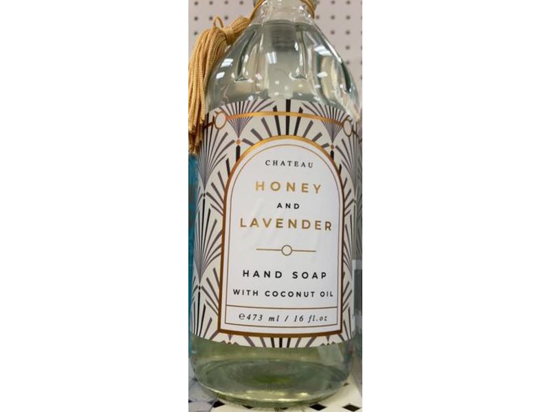 Chateau Hand Soap Honey And Lavender, 16 fl oz/473 ml