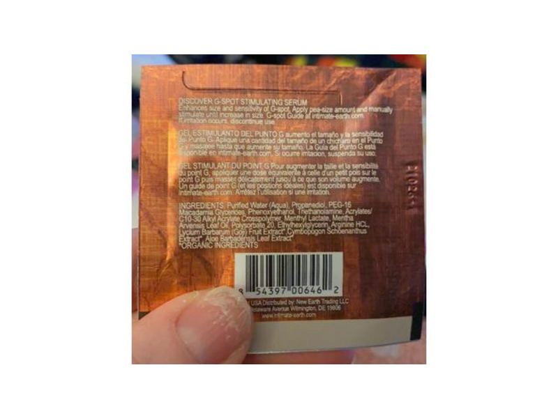 Intimate Earth Discover G-Spot Stimulating Serum, 3 ml