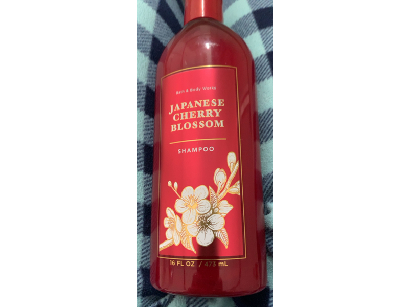 Bath & Body Works Shampoo, Japanese Cherry Blossom, 16 fl oz/473 mL