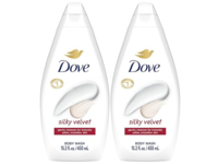 Dove Body Wash, Silky Velvet, 15.2 fl oz/450 mL, Pack Of 2 - Image 2