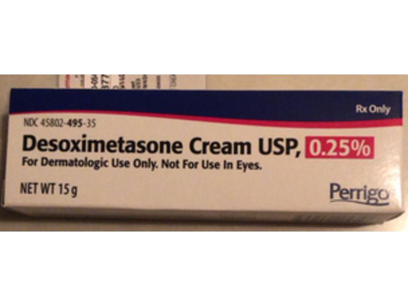 Desoximetasone Cream USP, 0.25%, 15 g Perrigo (RX)