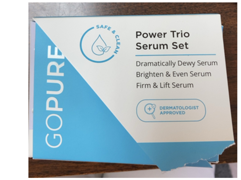 Gopure Power Serum Trio Set, 1 fl oz/30 mL