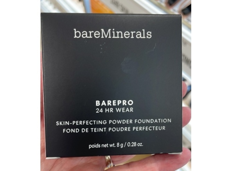 Bare Minerals Barepro Skin Perfecting Powder Foundation, Medium 35 Cool, 0.28 oz/8 g