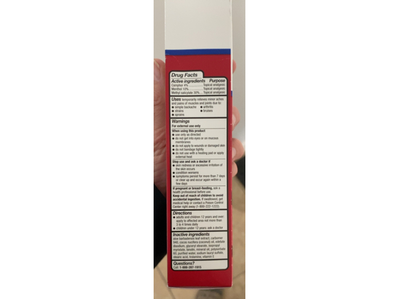 Equate Ultra Strength Pain Relieving Cream, 4 oz/113.3 g