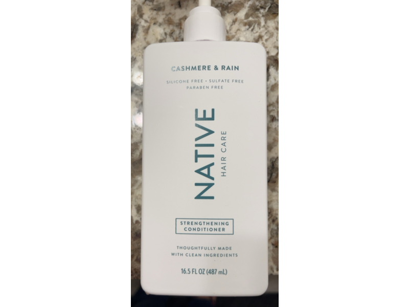 Native Strengthening Conditioner, Cashmere & Rain, 16.5 fl oz/487 mL