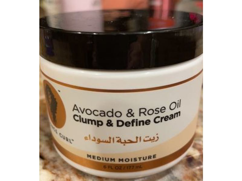 Bounce Curl Clump & Define Cream, Avocado & Rose Oil, 6 fl oz/177 mL