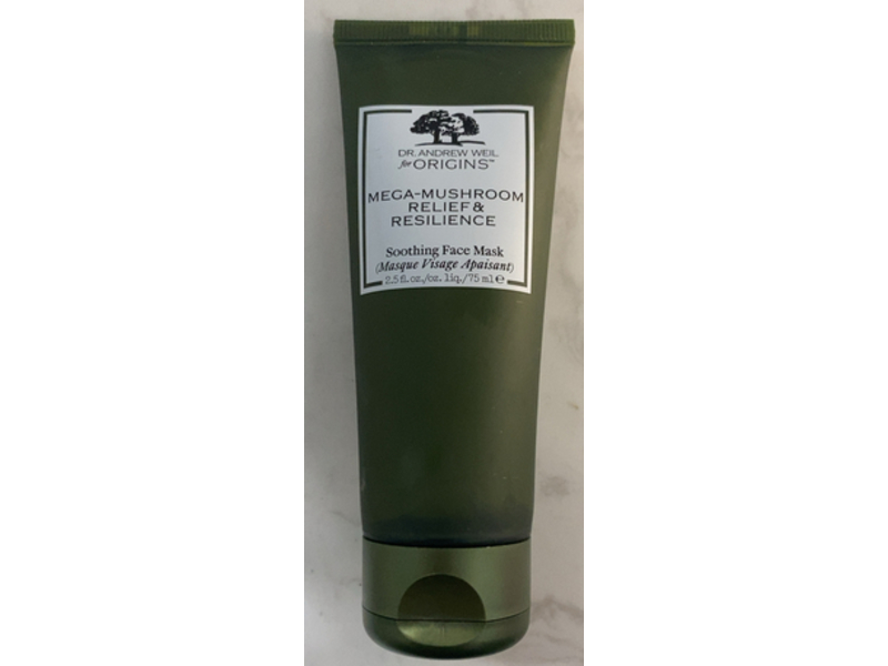 Dr. Andrew Weil Soothing Face Mask, Mega Mushroom Relief & Resilience, 2.5 fl oz/75 mL
