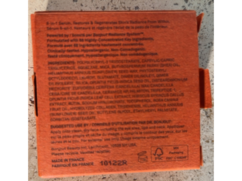 Bonjout Beauty Le Balm Skin Savior Solid Serum Refill, 1 oz/30 g