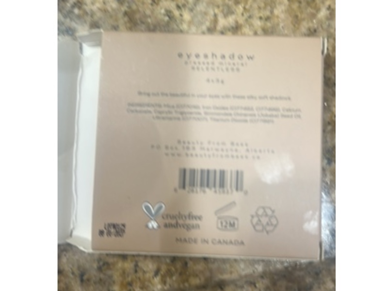 Beauty From Bees Eyeshadow Palette, Rentless,