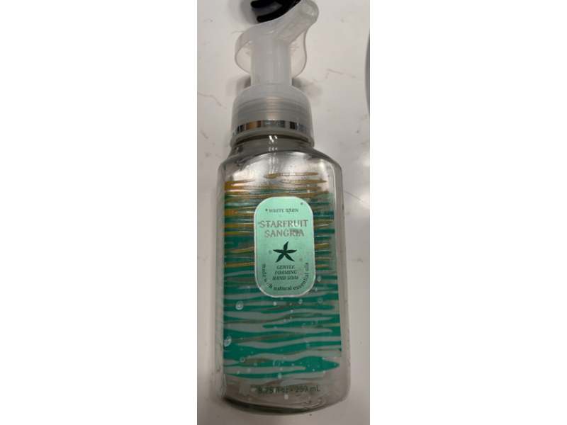 White Barn Gentle Foaming Hand Soap, Starfruit Sangria, 8.75 fl oz/259 mL