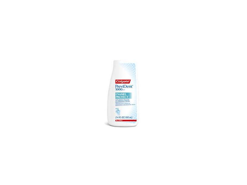 PreviDent 5000 ppm Enamel Protect (1.1 sodium fluoride 5% potassium nitrate), Mint, 3.4 fl oz (100 mL), Colgate Oral Pharmaceuticals, Inc (RX)