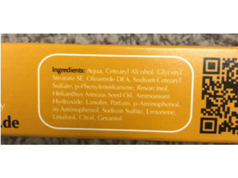 Biosmetics Eye Care Intensive Eyelash & Eyebrow Tint, Middle brown, 0.68 fl oz/20 mL