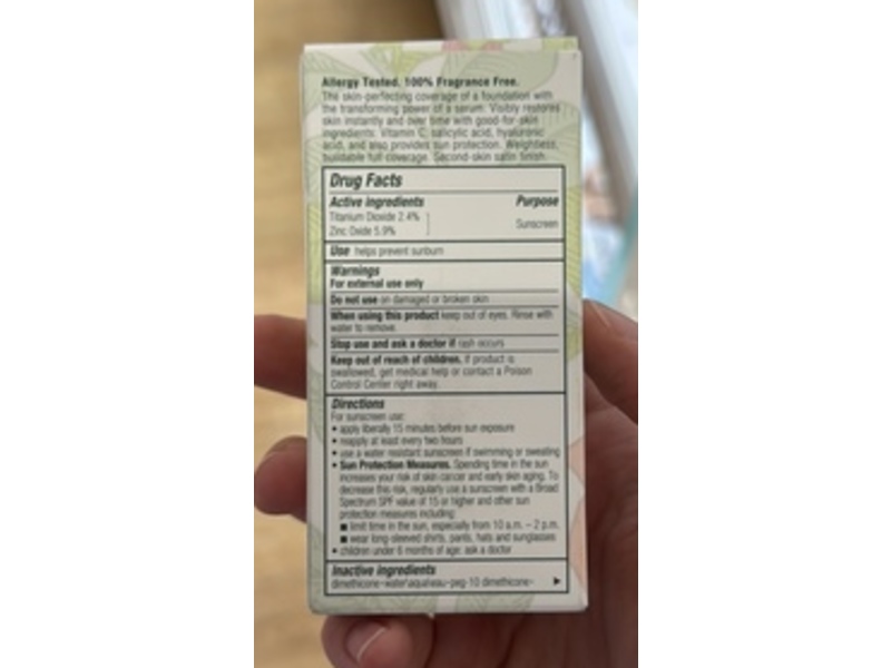 Clinique Even Better Clinical Serum Foundation, CN58 Honey, SPF 25, 1 fl oz/30 mL