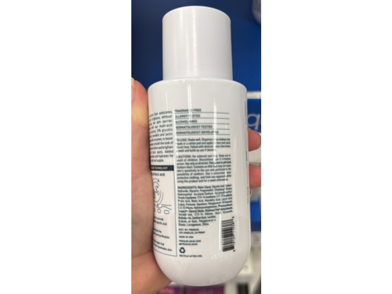 Prequel Multi Acid Milk Peel Aha Exfoliating Solution, 7.6 fl oz/226 mL