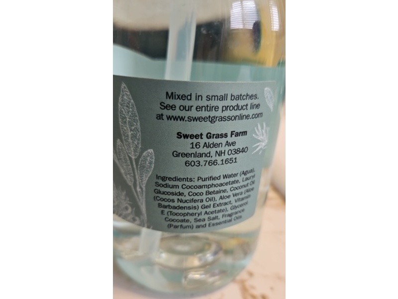 Farmhouse Liquid Soap, Sage & Juniper, 16.9 oz/500 mL