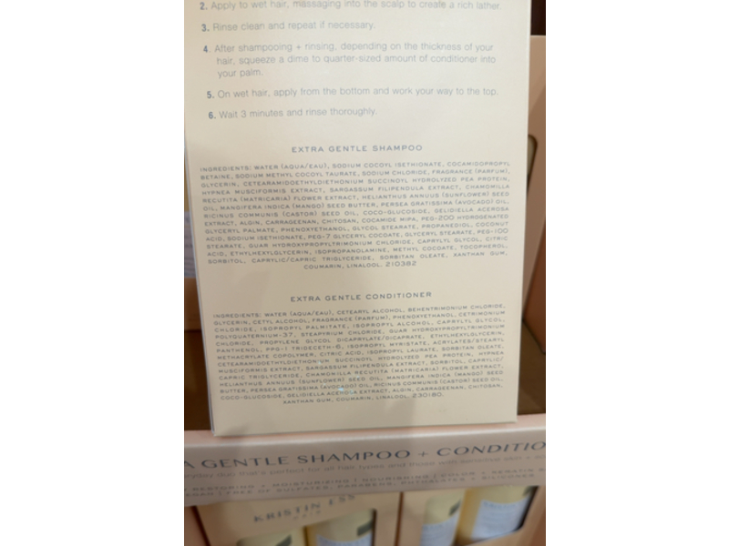 Kristin Ess Hair Extra Gentle Shampoo & Conditioner, 28 fl oz/828 mL