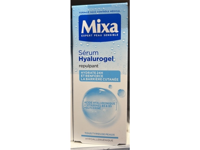 Mixa Hyalurogel Plumping Serum, 30 mL